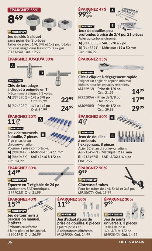 Circulaire Princess Auto - 2 Semaines de Soldes - Page 46
