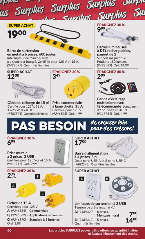 Circulaire Princess Auto - 2 Semaines de Soldes - Page 50