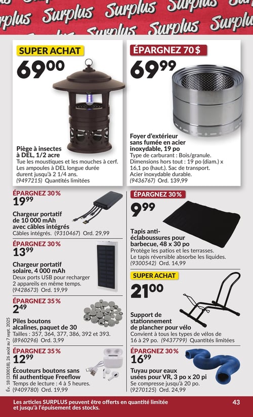 Circulaire Princess Auto - 2 Semaines de Soldes - Page 53