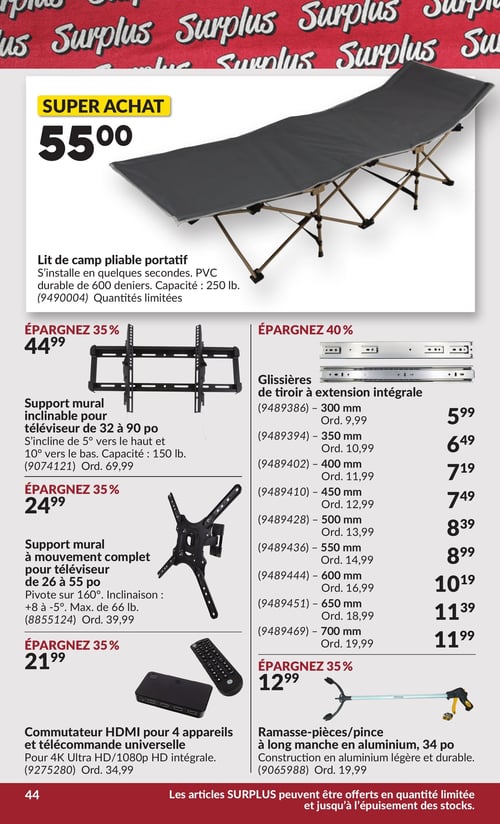 Circulaire Princess Auto - 2 Semaines de Soldes - Page 54