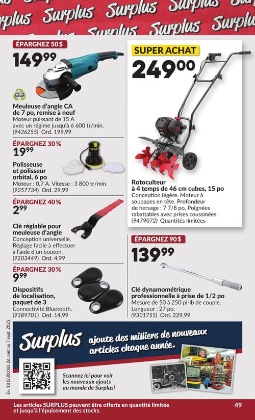 Circulaire Princess Auto - 2 Semaines de Soldes - Page 59