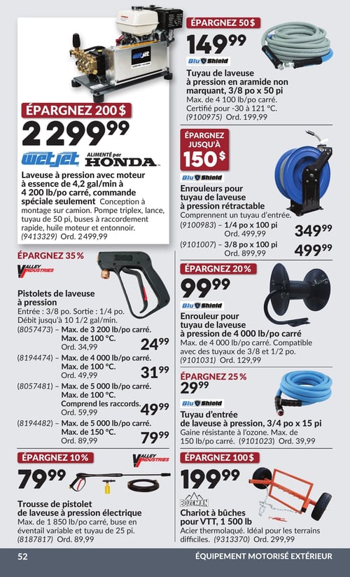 Circulaire Princess Auto - 2 Semaines de Soldes - Page 62