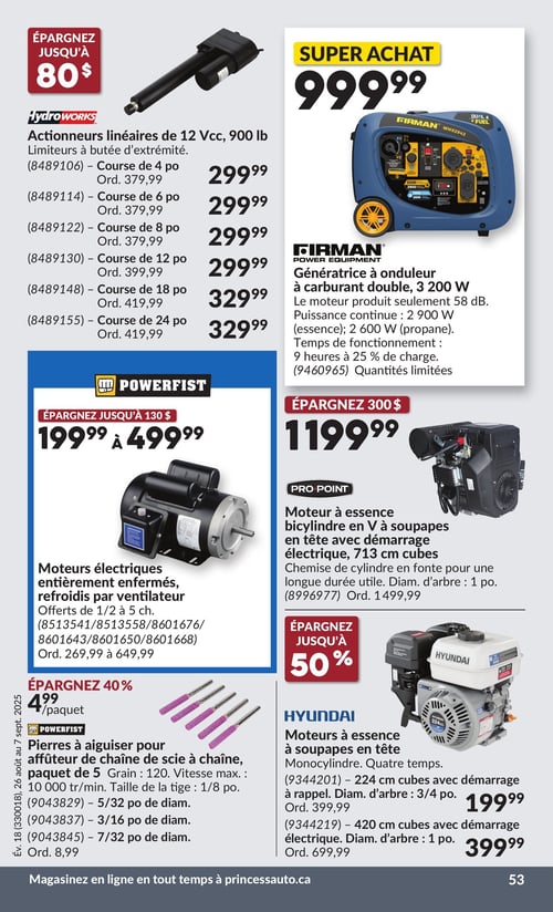 Circulaire Princess Auto - 2 Semaines de Soldes - Page 63