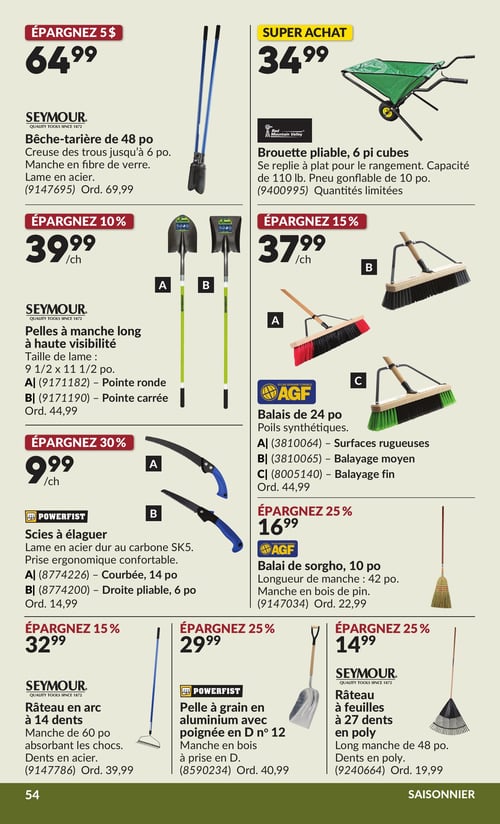 Circulaire Princess Auto - 2 Semaines de Soldes - Page 64