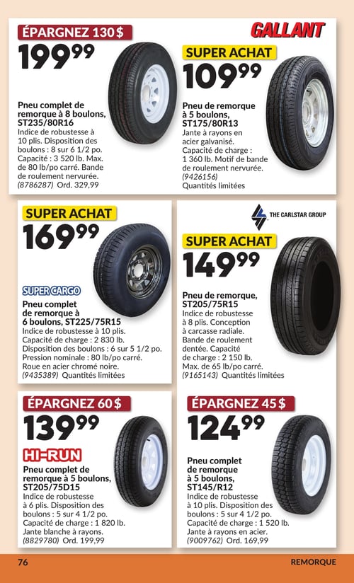 Circulaire Princess Auto - 2 Semaines de Soldes - Page 86