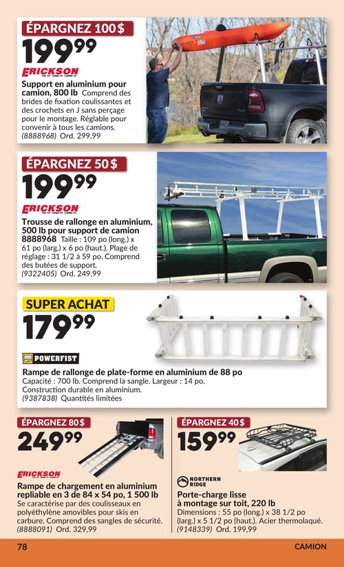 Circulaire Princess Auto - 2 Semaines de Soldes - Page 88