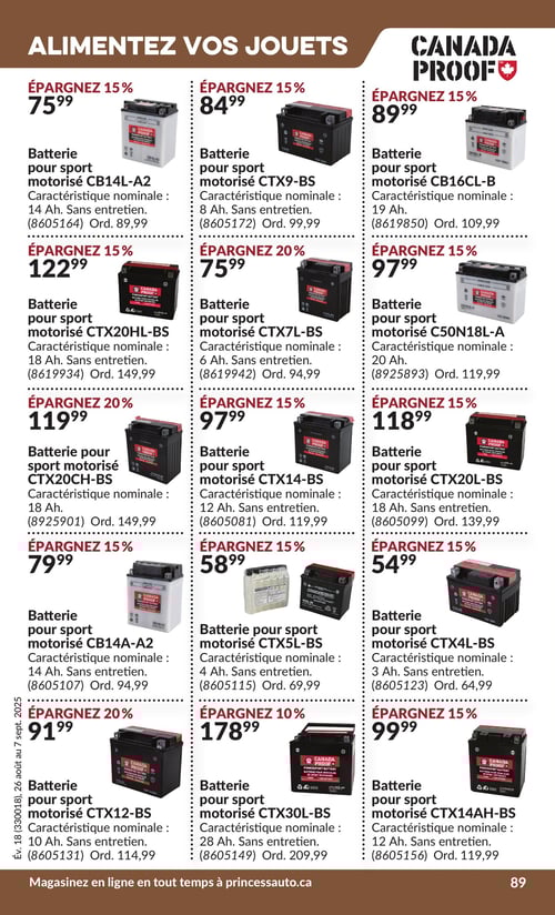 Circulaire Princess Auto - 2 Semaines de Soldes - Page 99