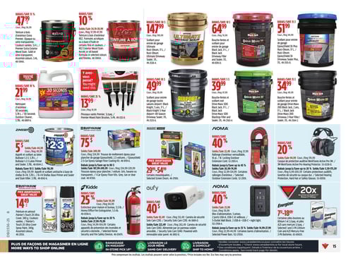 Circulaire Canadian Tire - Page 17