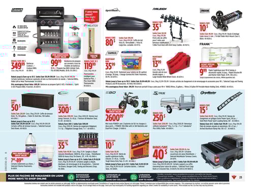 Circulaire Canadian Tire - Page 28