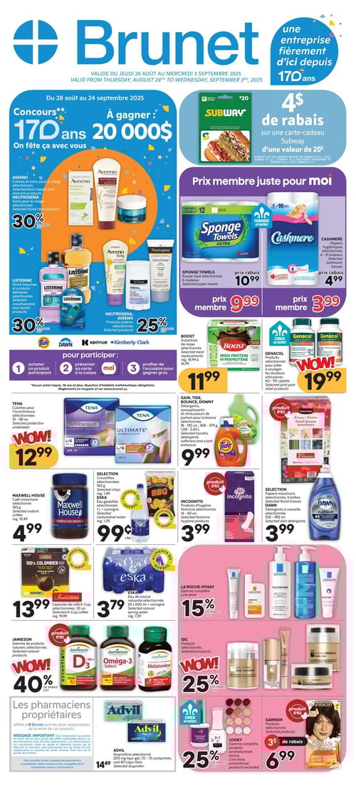 Circulaire Brunet - Pharmacie - Page 1