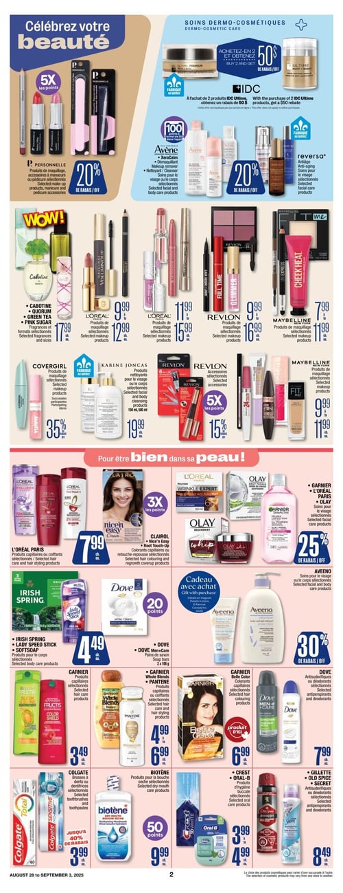 Circulaire Jean Coutu - Santé Beauté - Page 2