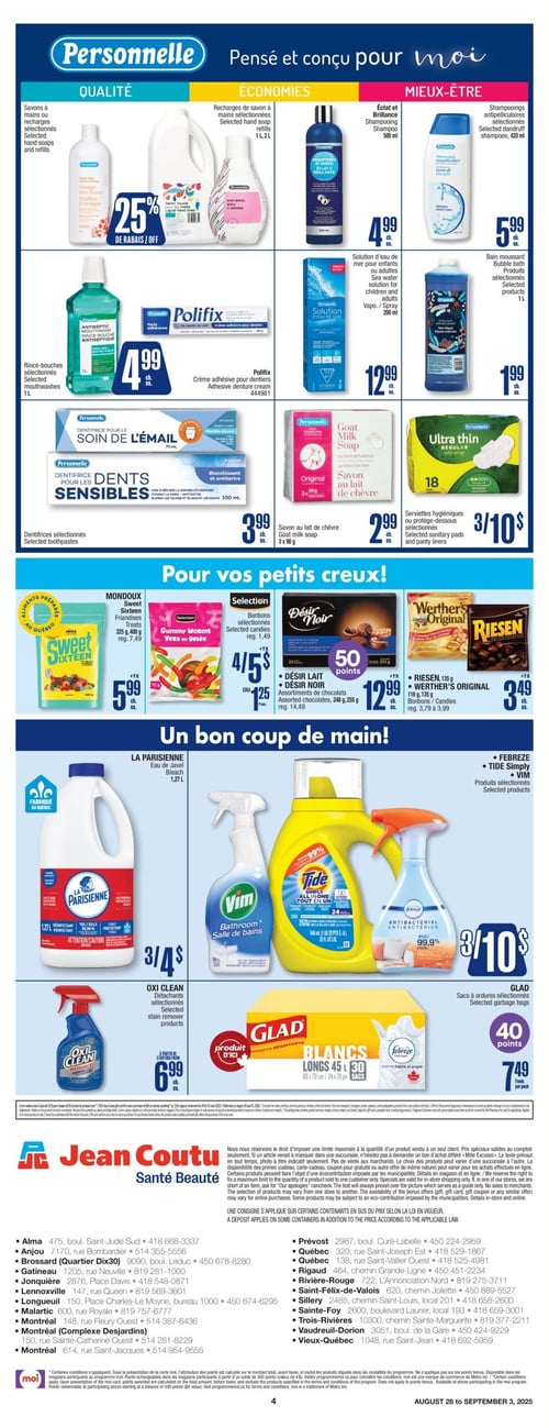 Circulaire Jean Coutu - Santé Beauté - Page 4