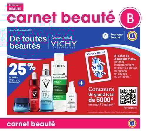 Circulaire Uniprix - Carnet Beauté - Page 1
