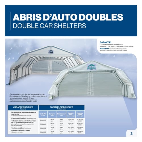 Circulaire Patrick Morin - Abris d'Auto - Page 3