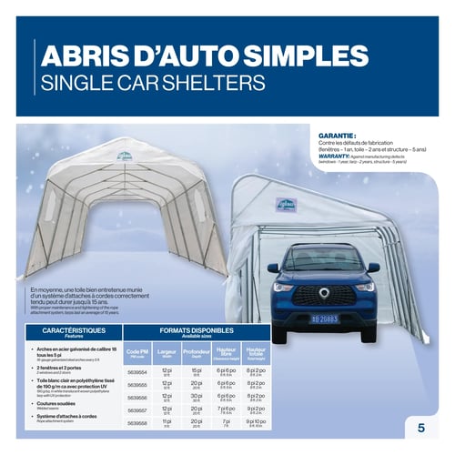 Circulaire Patrick Morin - Abris d'Auto - Page 5