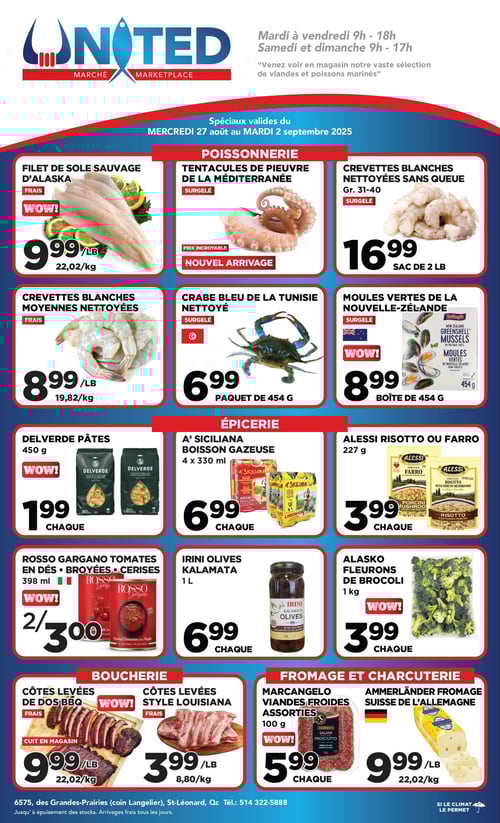 Circulaire United Supermarché - Page 1