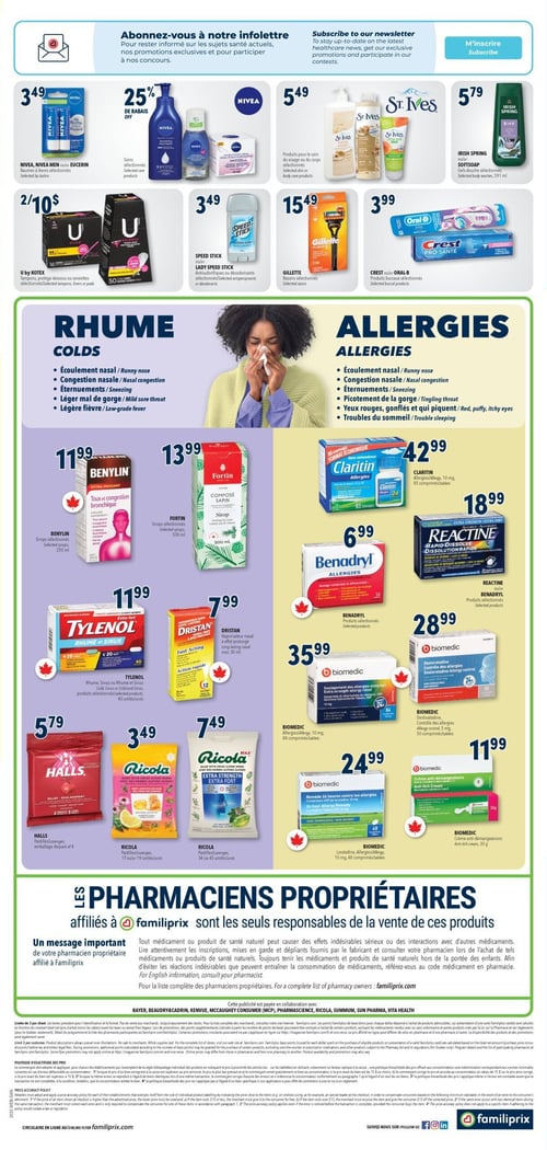 Circulaire Familiprix - Santé - Page 3