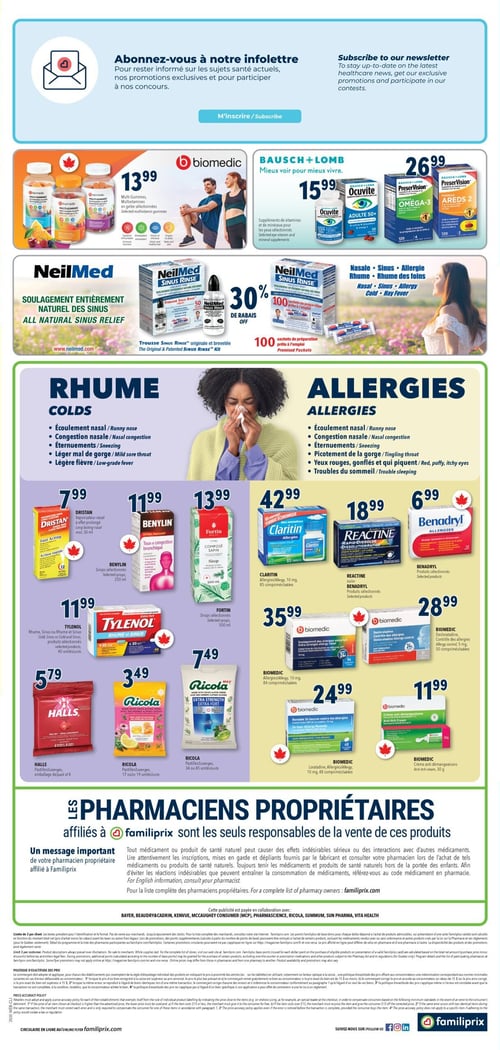 Circulaire Familiprix - Clinique - Page 3