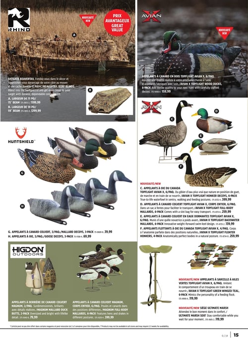 Circulaire Canadian Tire - En Pleine NATURE - Page 18