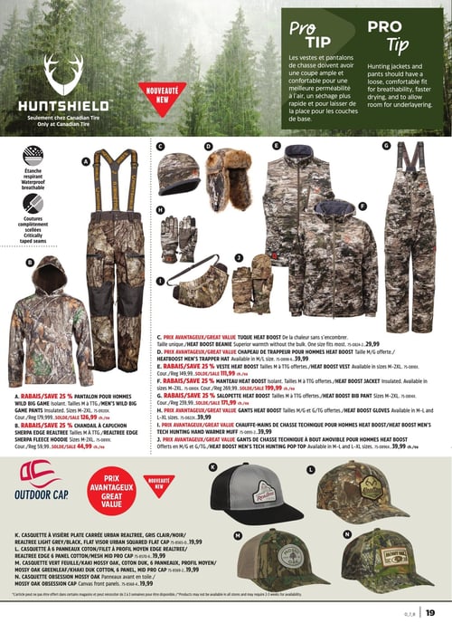 Circulaire Canadian Tire - En Pleine NATURE - Page 23