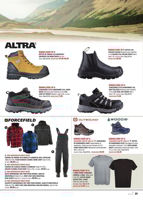 Circulaire Canadian Tire - En Pleine NATURE - Page 25
