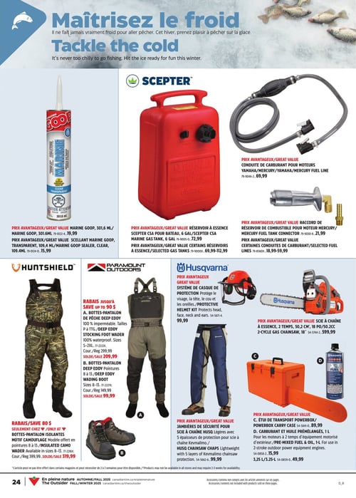 Circulaire Canadian Tire - En Pleine NATURE - Page 28
