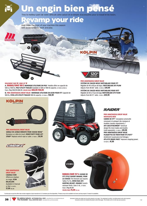 Circulaire Canadian Tire - En Pleine NATURE - Page 30
