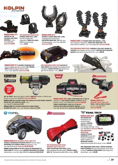 Circulaire Canadian Tire - En Pleine NATURE - Page 31