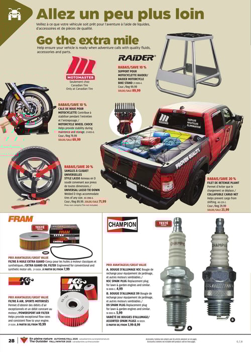 Circulaire Canadian Tire - En Pleine NATURE - Page 33