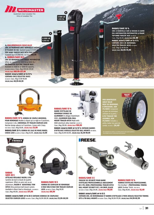 Circulaire Canadian Tire - En Pleine NATURE - Page 36