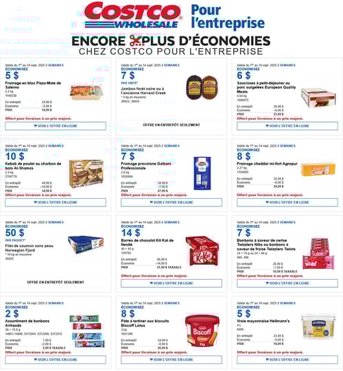 Circulaire Costco pour l'entreprise - Page 1