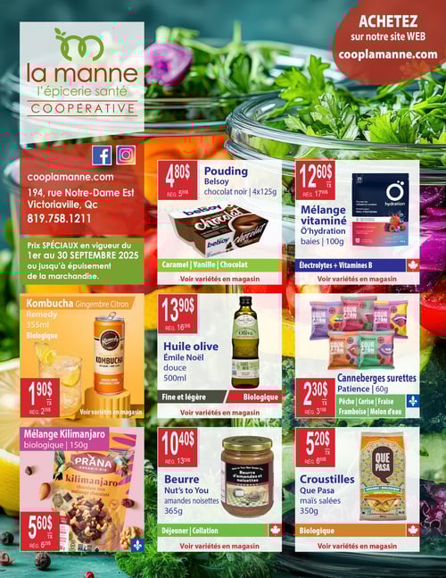 Circulaire Coopérative La Manne - Page 1