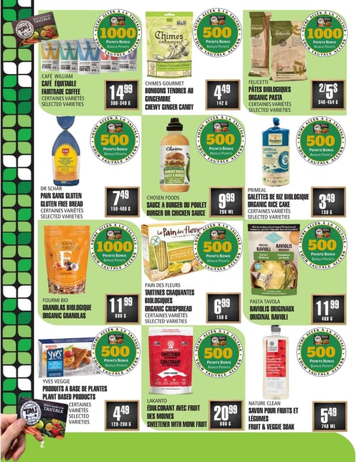 Circulaire TAU Marché d'alimentation Naturelle - Page 2