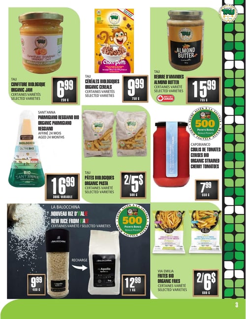 Circulaire TAU Marché d'alimentation Naturelle - Page 3
