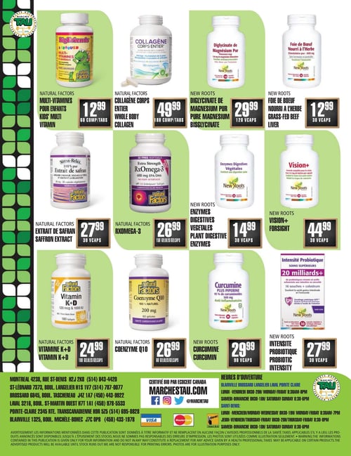 Circulaire TAU Marché d'alimentation Naturelle - Page 16