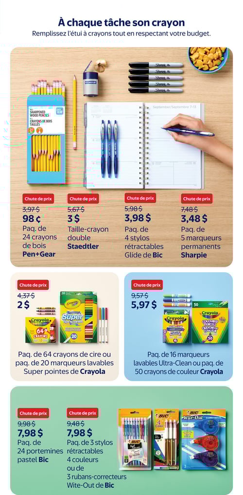 Circulaire Walmart - Livret Rentrée Scolaire - Page 2