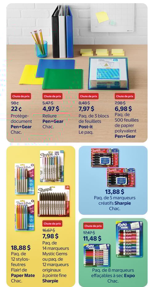 Circulaire Walmart - Livret Rentrée Scolaire - Page 3
