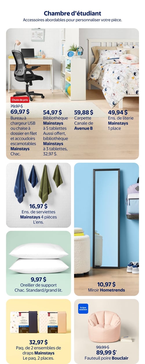 Circulaire Walmart - Livret Rentrée Scolaire - Page 10