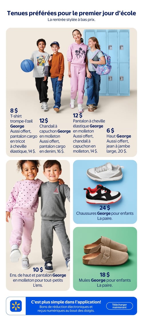 Circulaire Walmart - Livret Rentrée Scolaire - Page 27