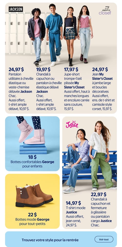 Circulaire Walmart - Livret Rentrée Scolaire - Page 29