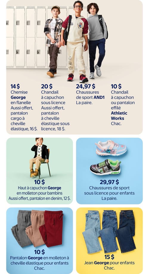 Circulaire Walmart - Livret Rentrée Scolaire - Page 31