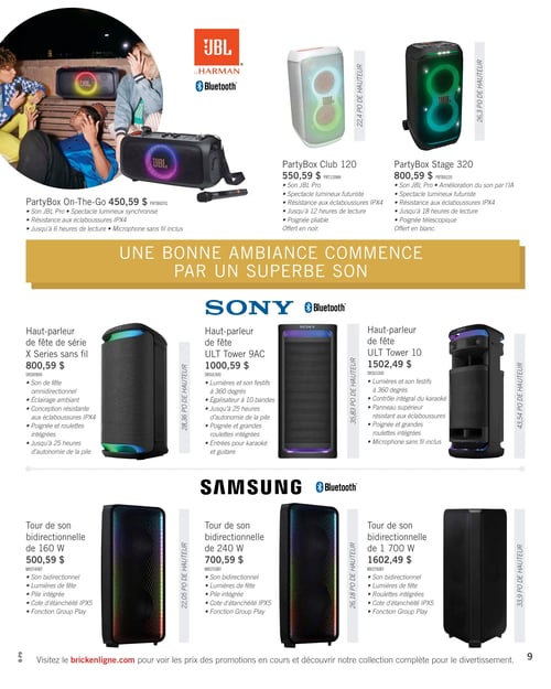 Circulaire Brick - Guide de Divertissement 2025 - Page 9