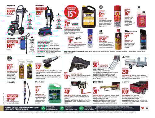 Circulaire Canadian Tire - Page 32