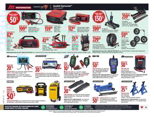 Circulaire Canadian Tire - Page 34