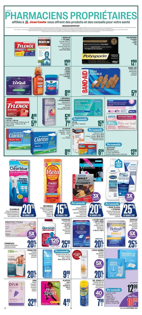 Circulaire Jean Coutu - Page 4
