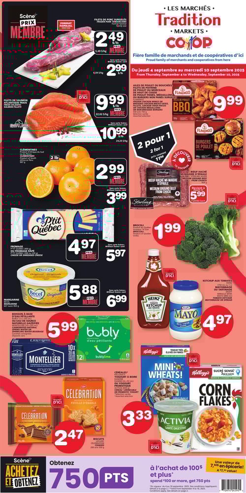 Circulaire Les Marchés Tradition - Nouveau-Brunswick - Page 1