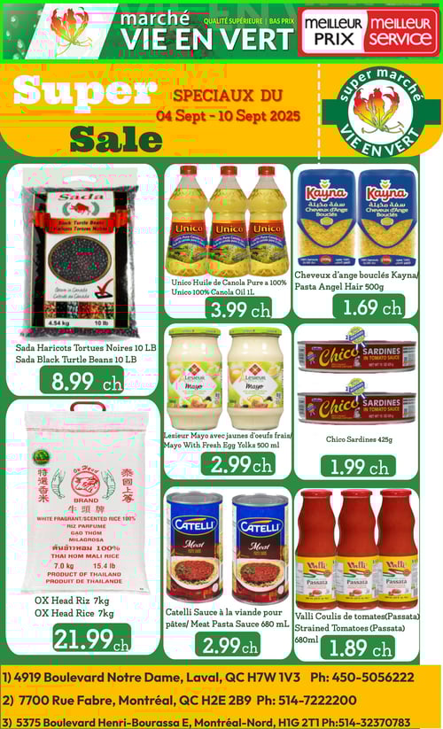 Circulaire Marché Vie en Vert - Page 3