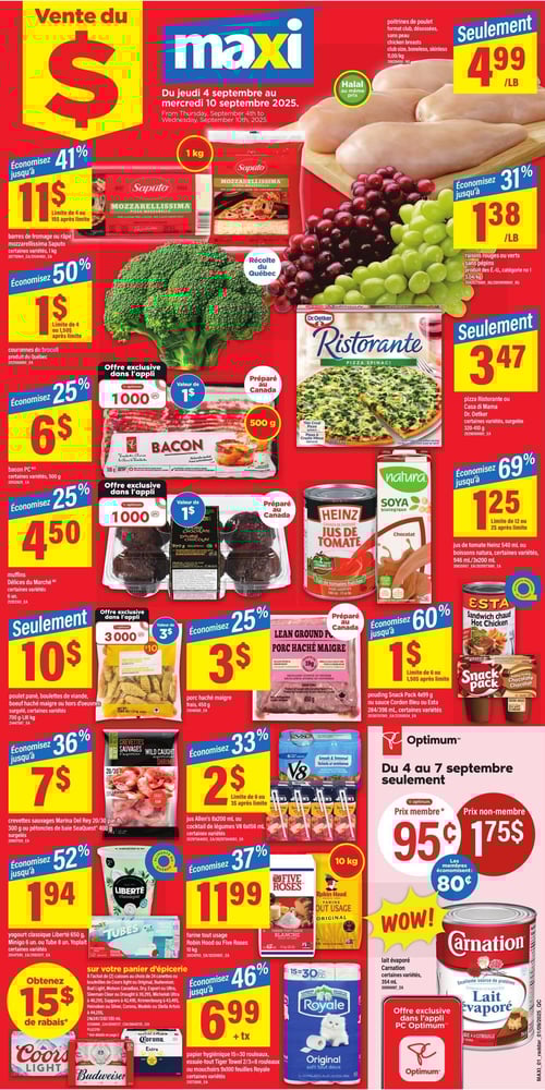 Circulaire Maxi - Page 1