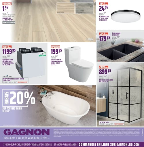 Circulaire GAGNON - La Grande Quincaillerie - Page 3
