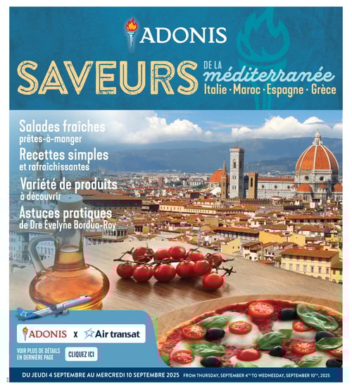 Circulaire Adonis - Saveurs de la Méditerranée - Page 1